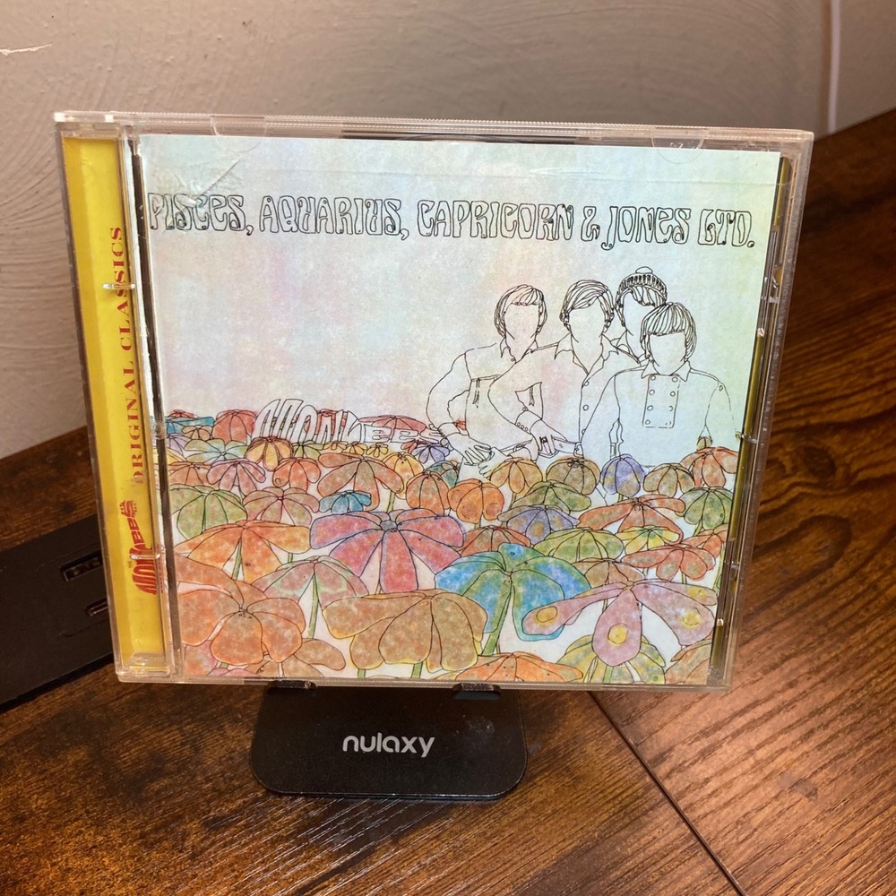 The Monkees Pisces Aquarius Capricorn & Jones Ltd CD 1995 Rhino w/ Bonus Tracks